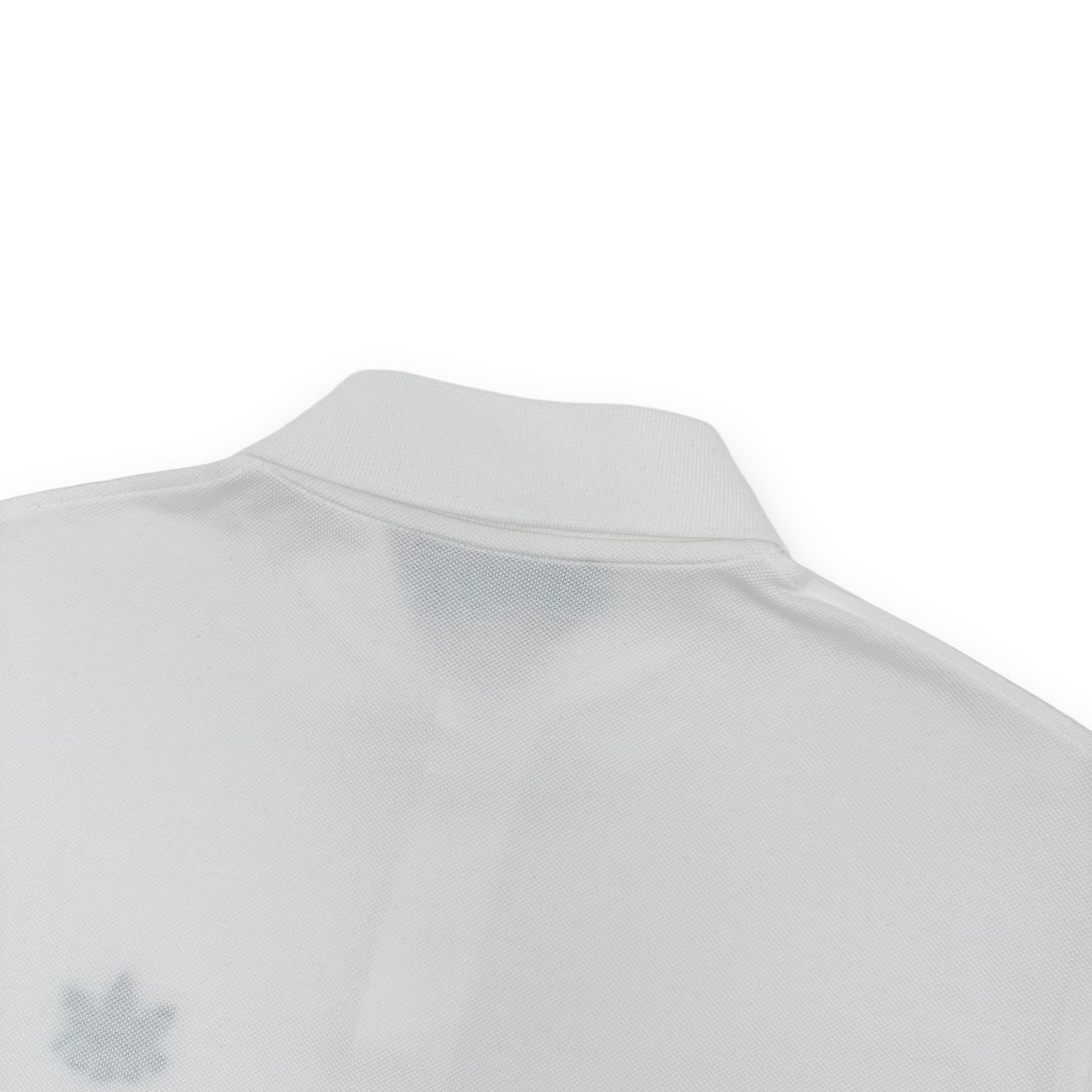 GUCCI X ADIDAS PIQUET POLO SHIRT WHITE M