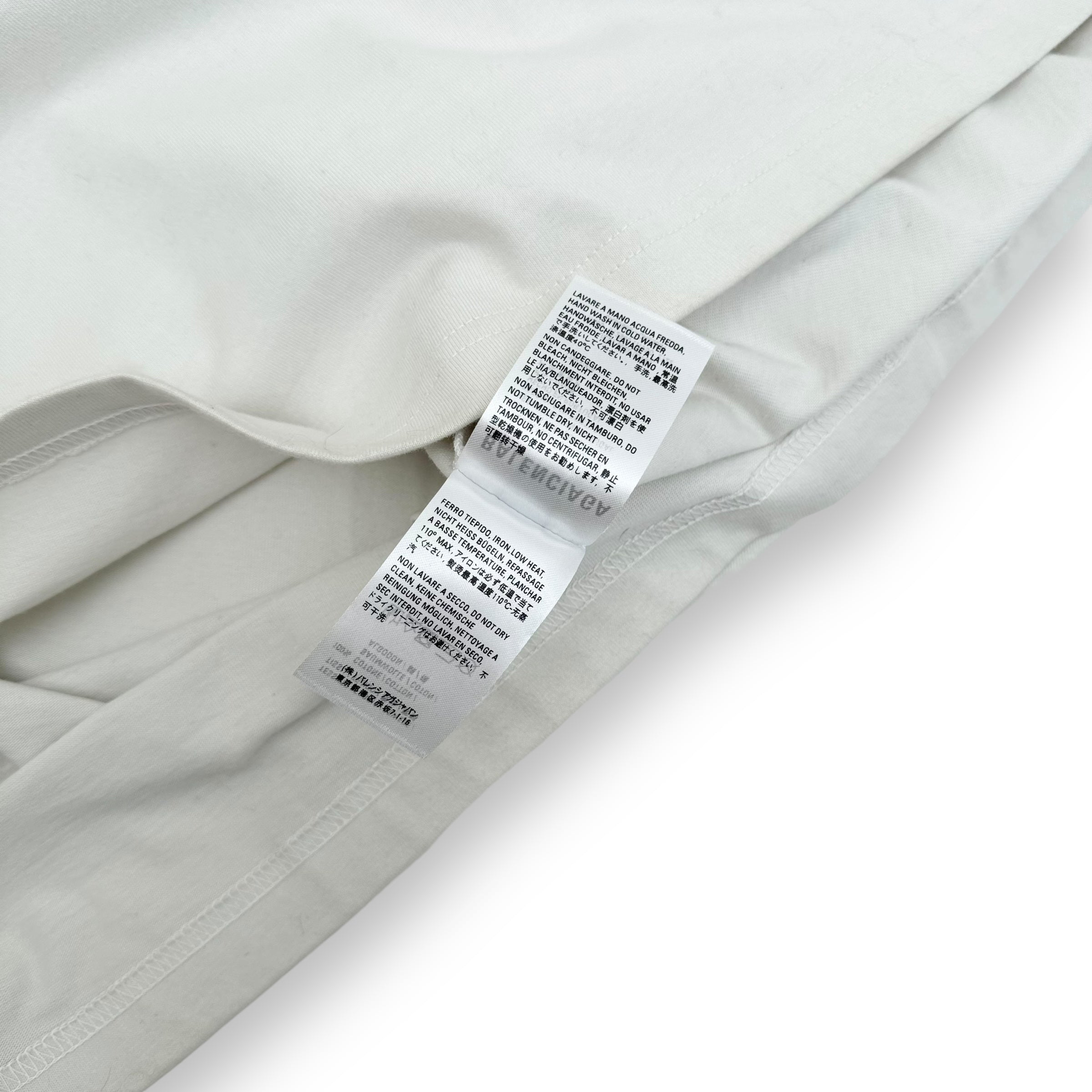 BALENCIAGA T-SHIRT WHITE L