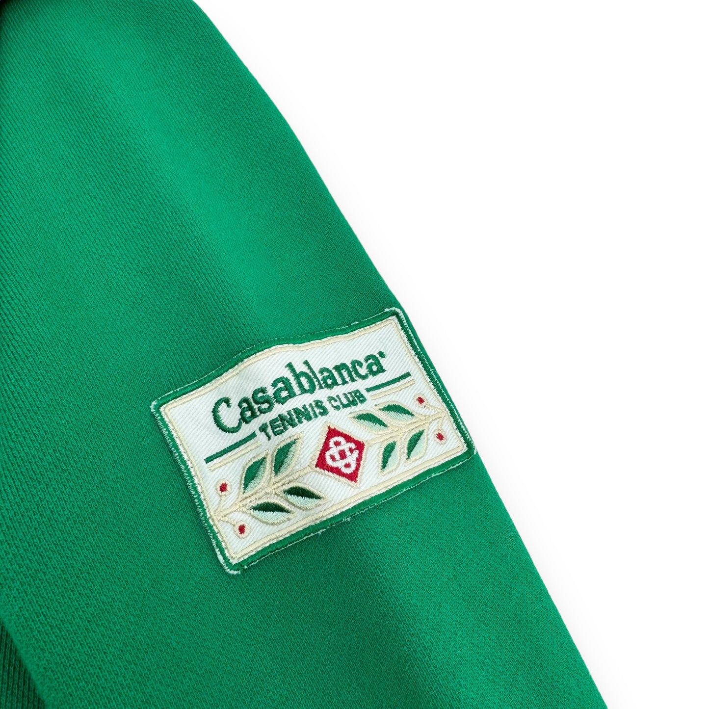 CASABLANCA SCARF HOODIE GREEN M