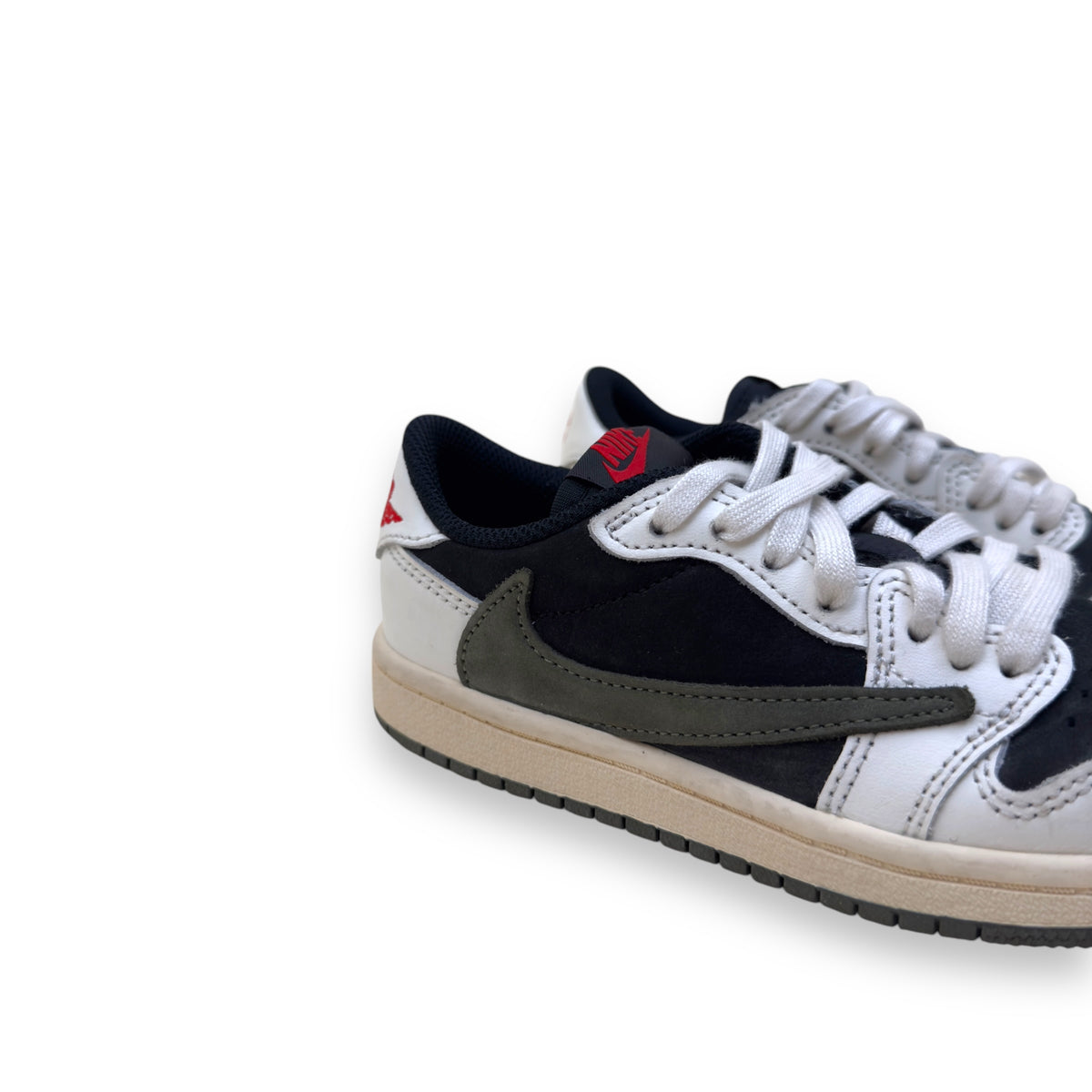 JORDAN 1 TRAVIS SCOTT RETRO LOW SP (PS) SNEAKER OLIVE UK12K