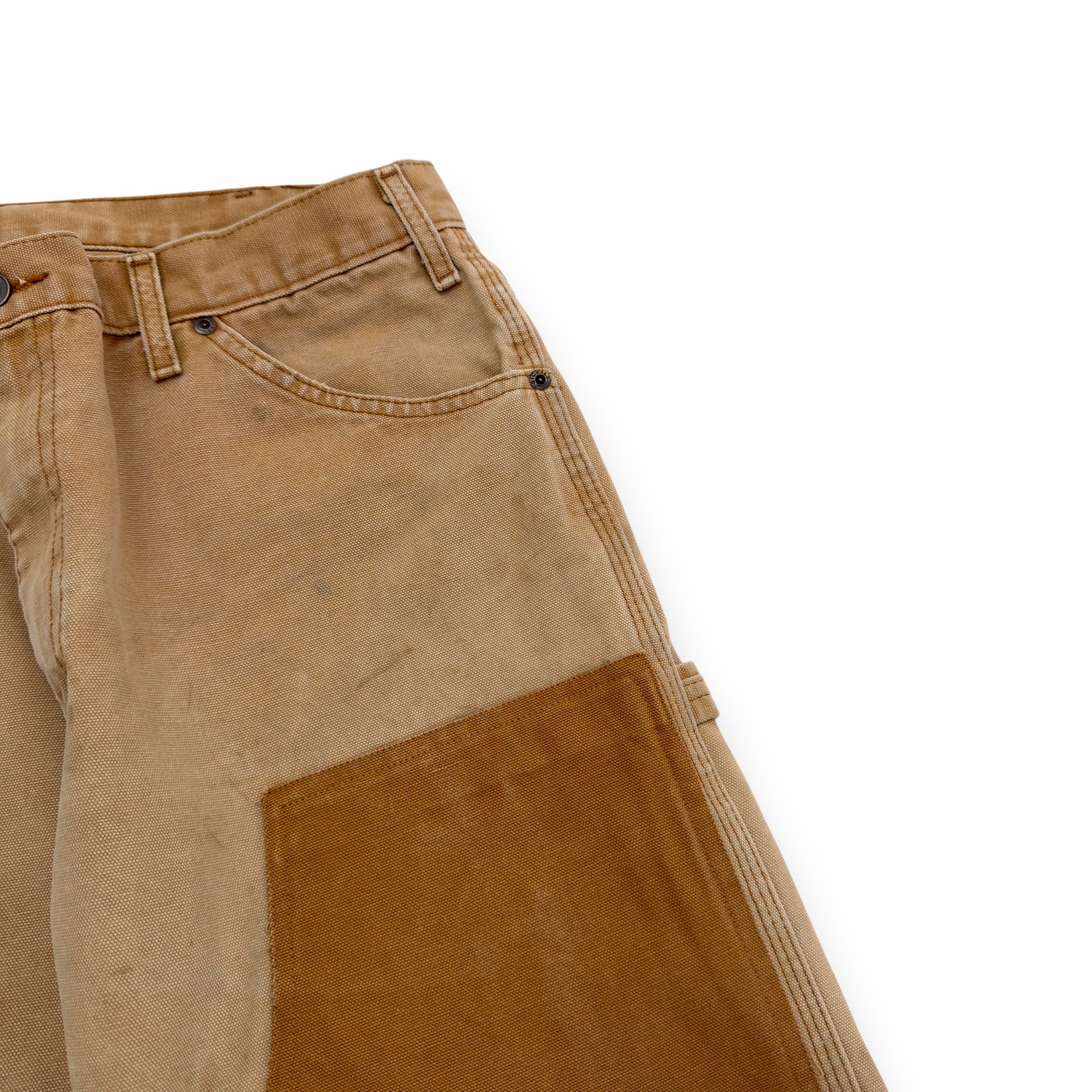 JEANIUS BAR ATELIER CARGO TROUSERS BEIGE W34”