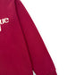 GUCCI 'ORGASMIQUE' HOODIE BURGUNDY / WHITE XL