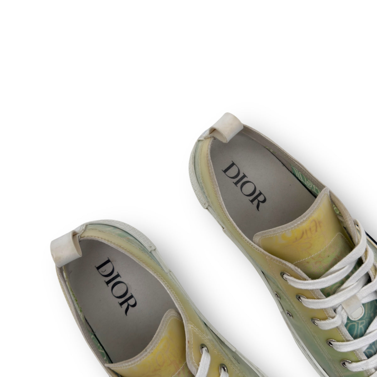 DIOR X SHAWN STUSSY B23 LOW-TOP SNEAKER BLUE / GREEN EU45 / UK11