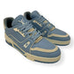 LOUIS VUITTON LV SNEAKER LIGHT BLUE UK8