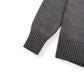 AMI PARIS AMI DE COEUR TURTLENECK SWEATER GREY / RED M