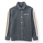 PALM ANGELS WOOL OVER SHIRT GREY XL