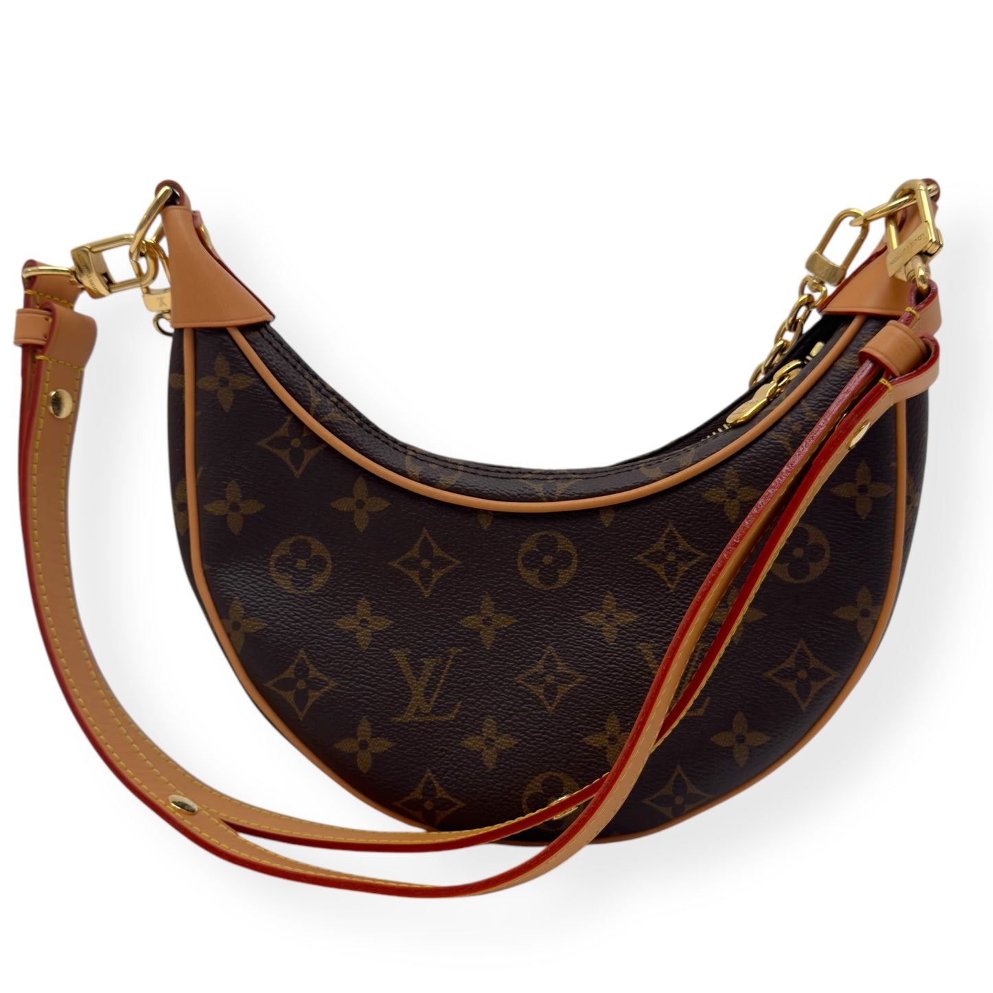 LOUIS VUITTON LOOP BAG MONOGRAM CANVAS BAG BROWN PM - 1/2 PAYMENT