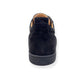CHRISTIAN LOUBOUTIN LOUIS JUNIOR SPIKES SUEDE SNEAKER BLACK UK9.5