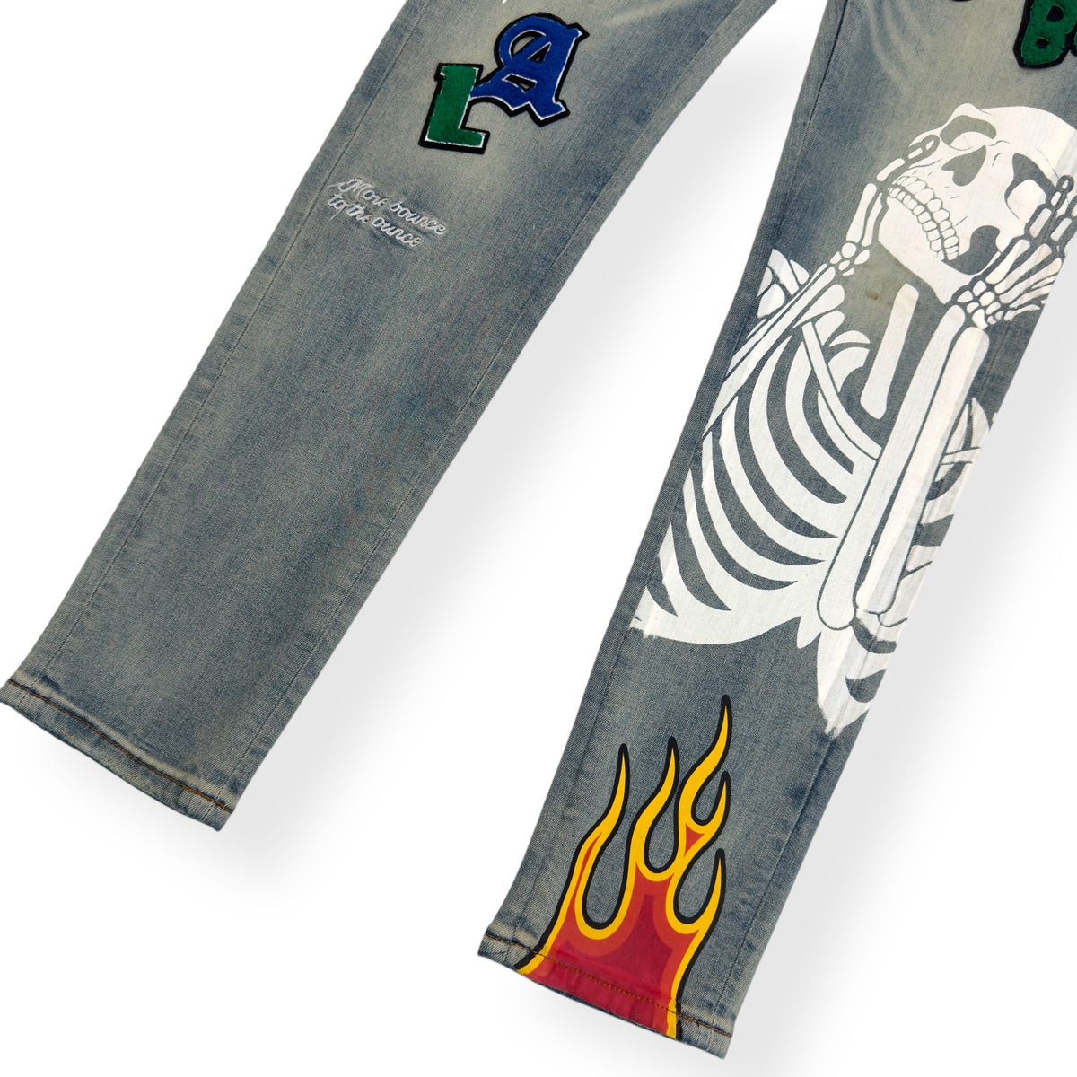 LIFTED ANCHORS BOULEVARD DENIM JEANS BLUE W32”