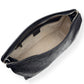 GUCCI GG EMBOSSED CLUTCH BAG BLACK S