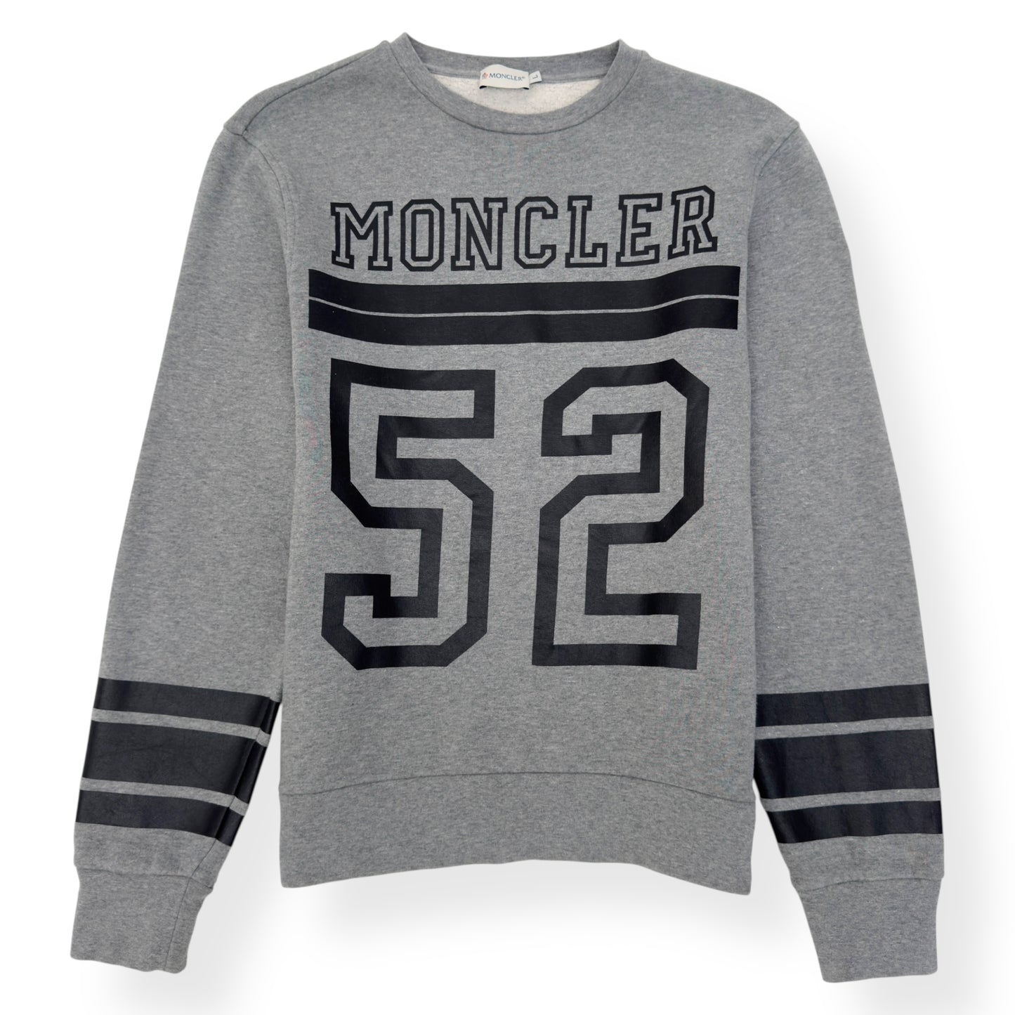 MONCLER 52 SWEATSHIRT GREY / BLACK L