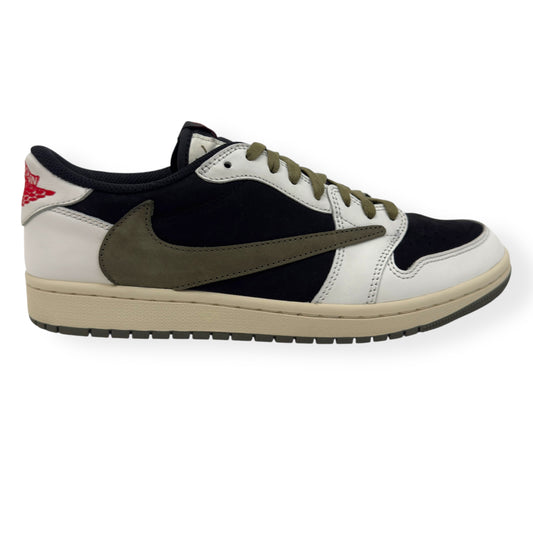AIR JORDAN 1 LOW OG SP X TRAVIS SCOTT SNEAKER OLIVE UK8.5