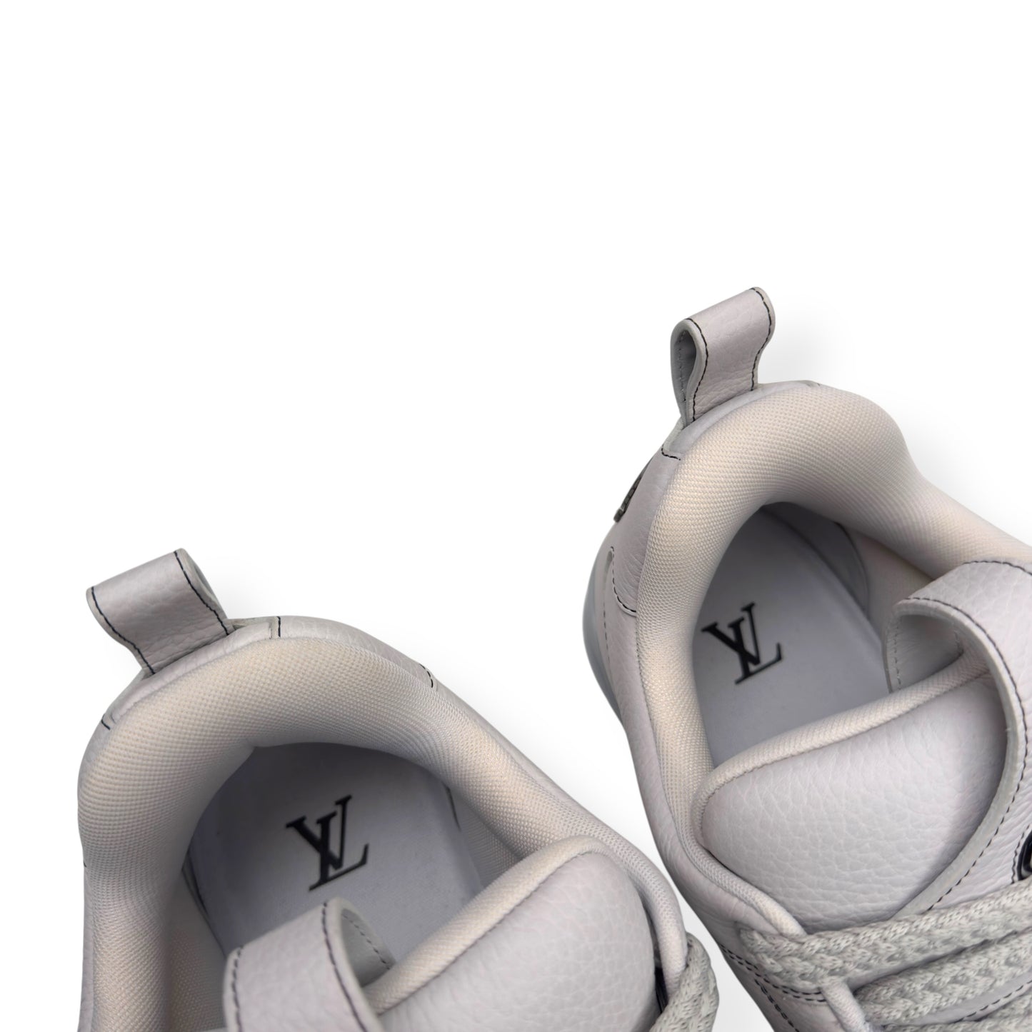 LOUIS VUITTON LV SKATE SNEAKER GREY UK10