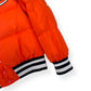 GUCCI NY YANKEES GOOSE DOWN PUFFER BOMBER JACKET ORANGE 46 / S