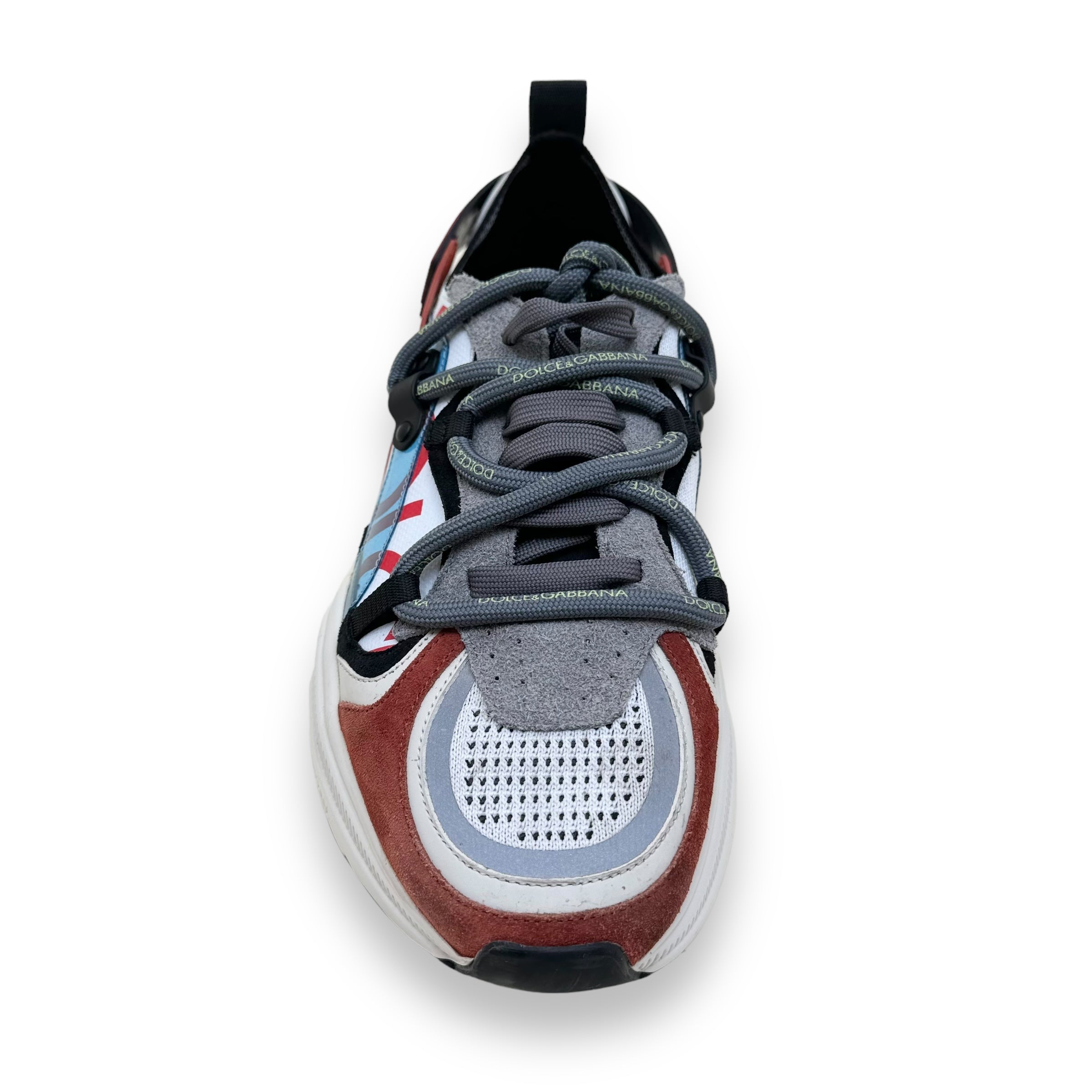 DOLCE & GABBANA DAYMASTER PANELLED LOW TOP SNEAKER MULTICOLOURED UK9