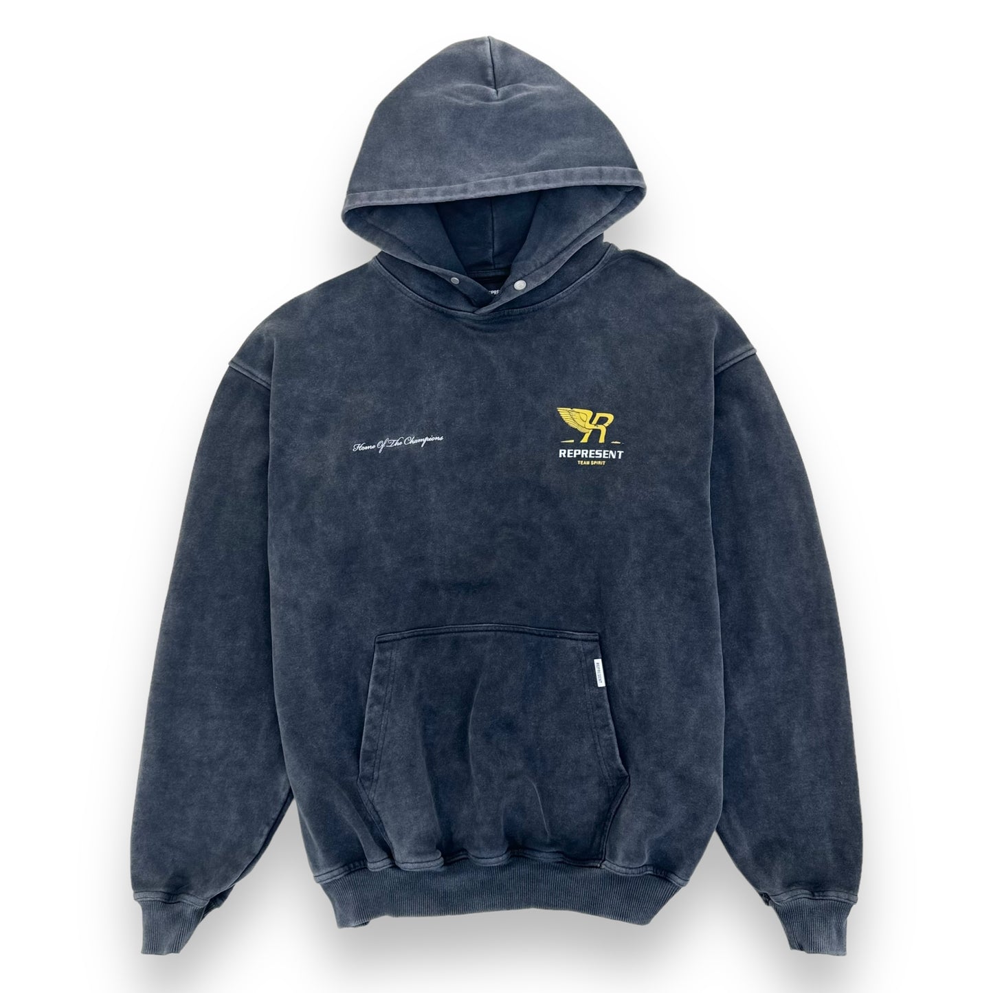 REPRESENT TEAM SPIRIT HOODIE GREY M