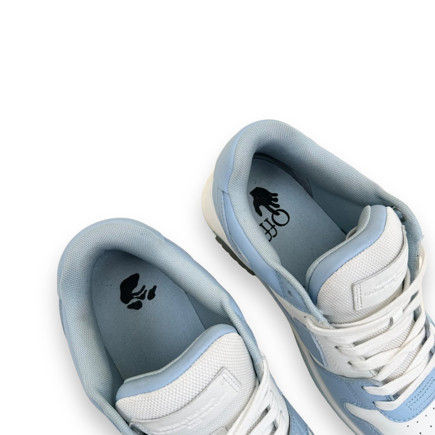 OFF-WHITE OUT OF OFFICE SNEAKER BLUE / WHITE UK9