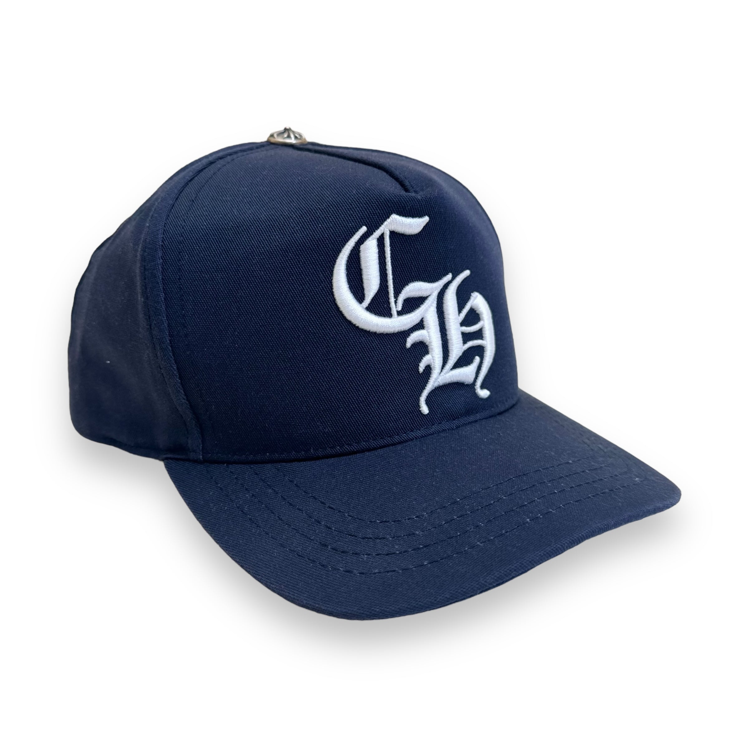 CHROME HEARTS CH CAP NAVY O/S