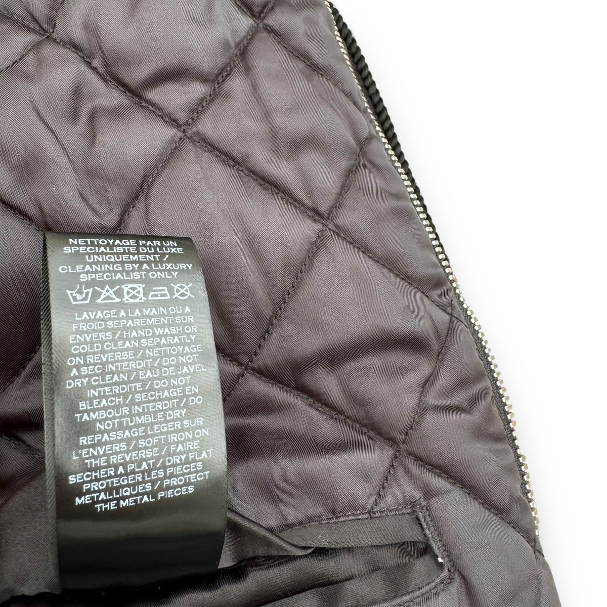BALMAIN TEDDY JACKET GREEN / BLACK L