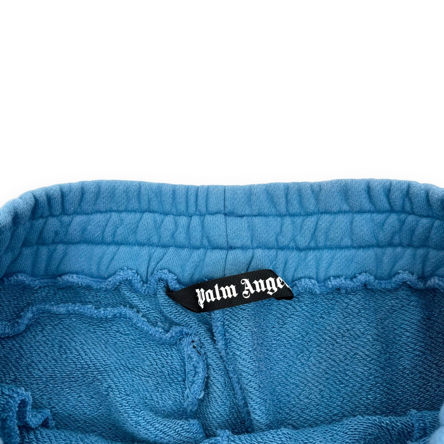 PALM ANGELS LOGO SWEATPANTS BLUE M