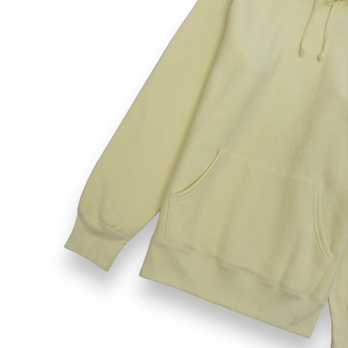 SUPREME SICK MOTHER HOODIE PALE YELLOW / RED XL