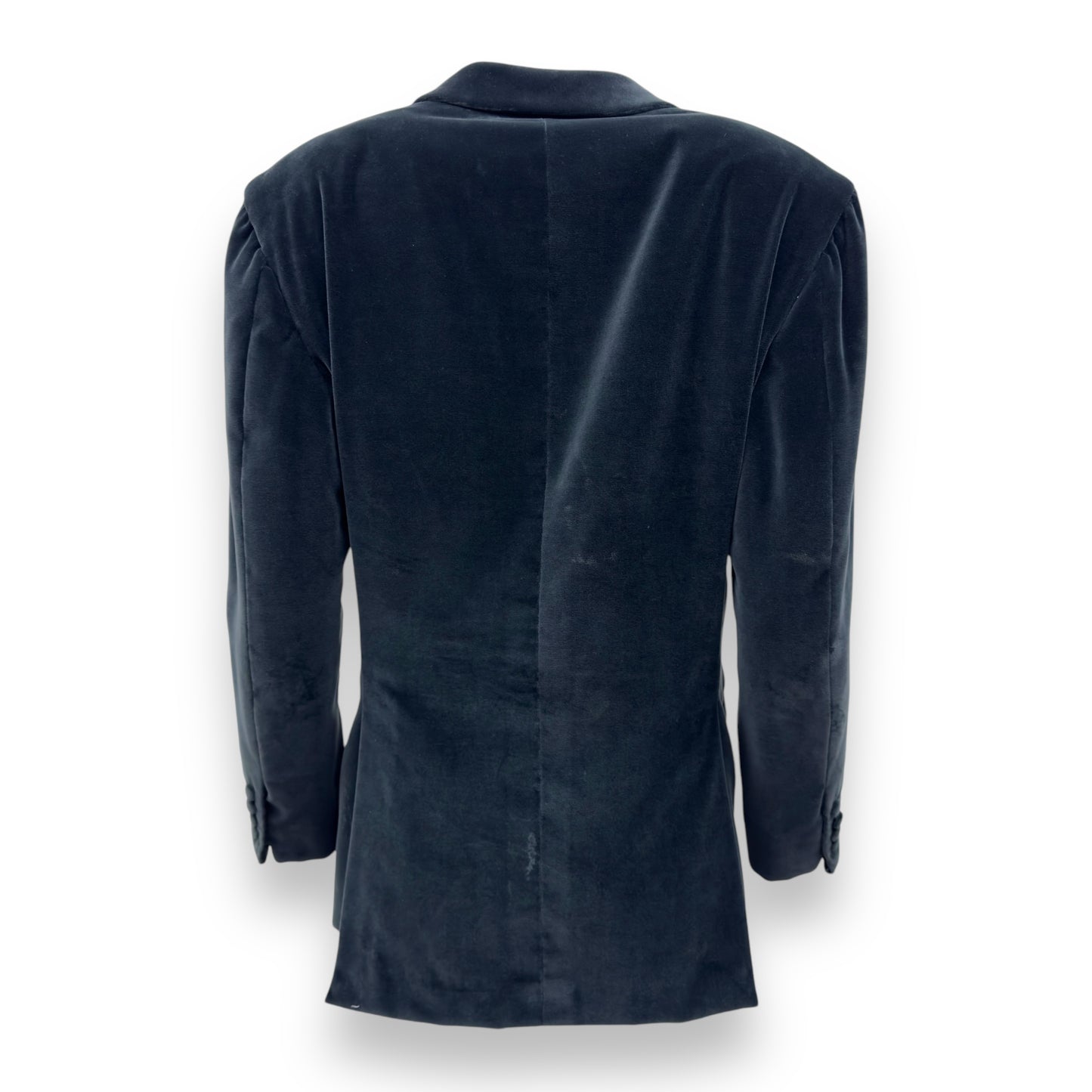 THOM SWEENEY BESPOKE VELVET JACKET BLUE UK8