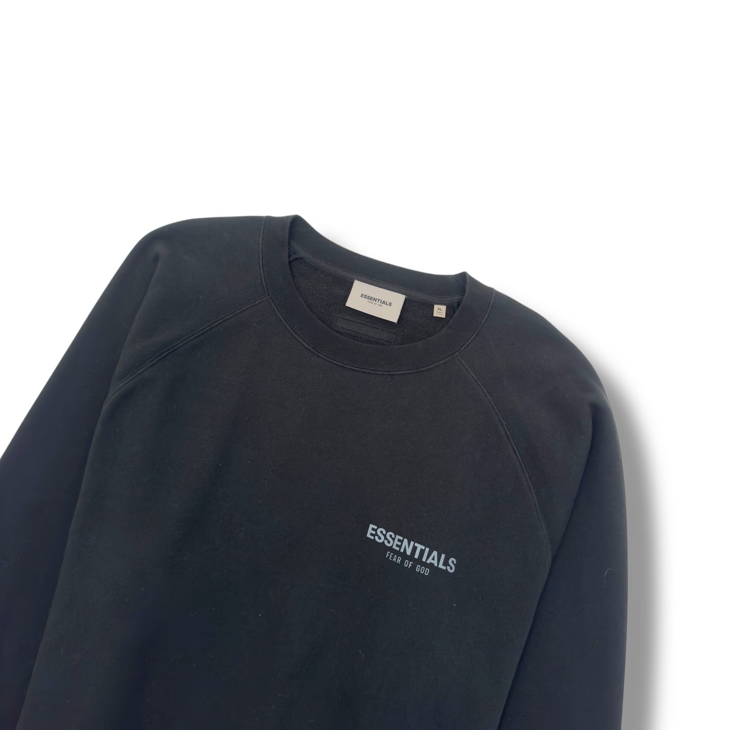 ESSENTIALS FEAR OF GOD CREWNECK SWEATSHIRT BLACK XL