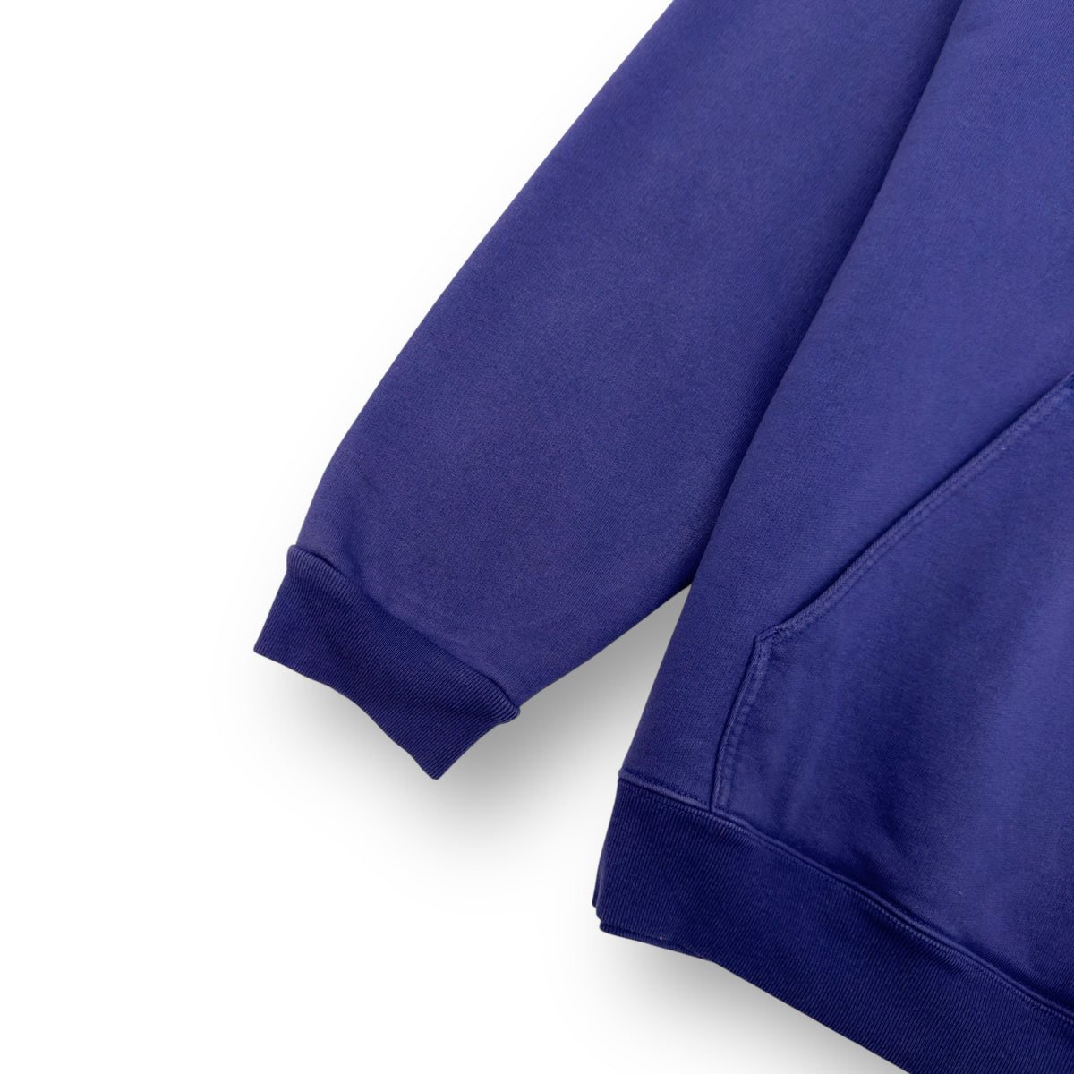 BALENCIAGA POLITICAL LOGO HOODIE BLUE L
