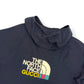 GUCCI X THE NORTH FACE F2W1 TECHNICAL FABRIC PULLOVER HOODIE BLACK / PURPLE M