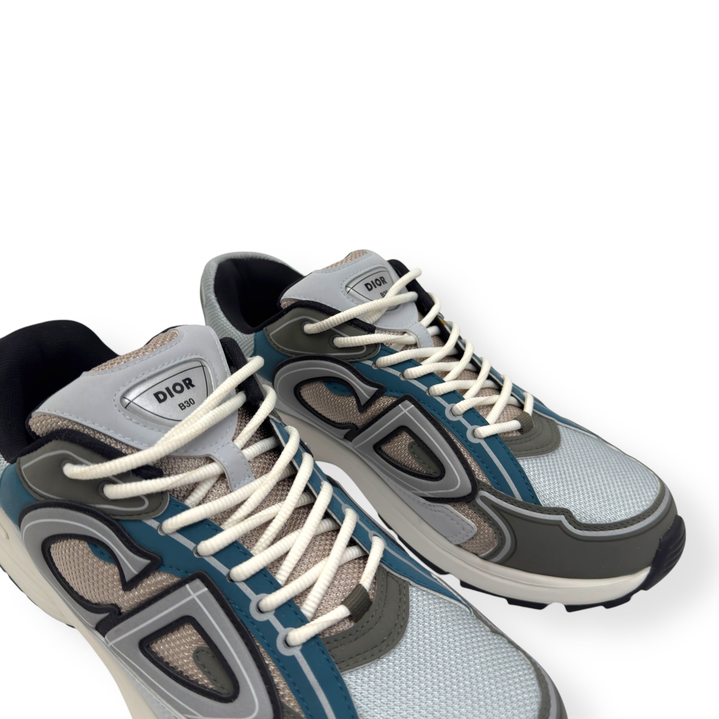 DIOR B30 SNEAKER BLUE / BEIGE 43 / UK9