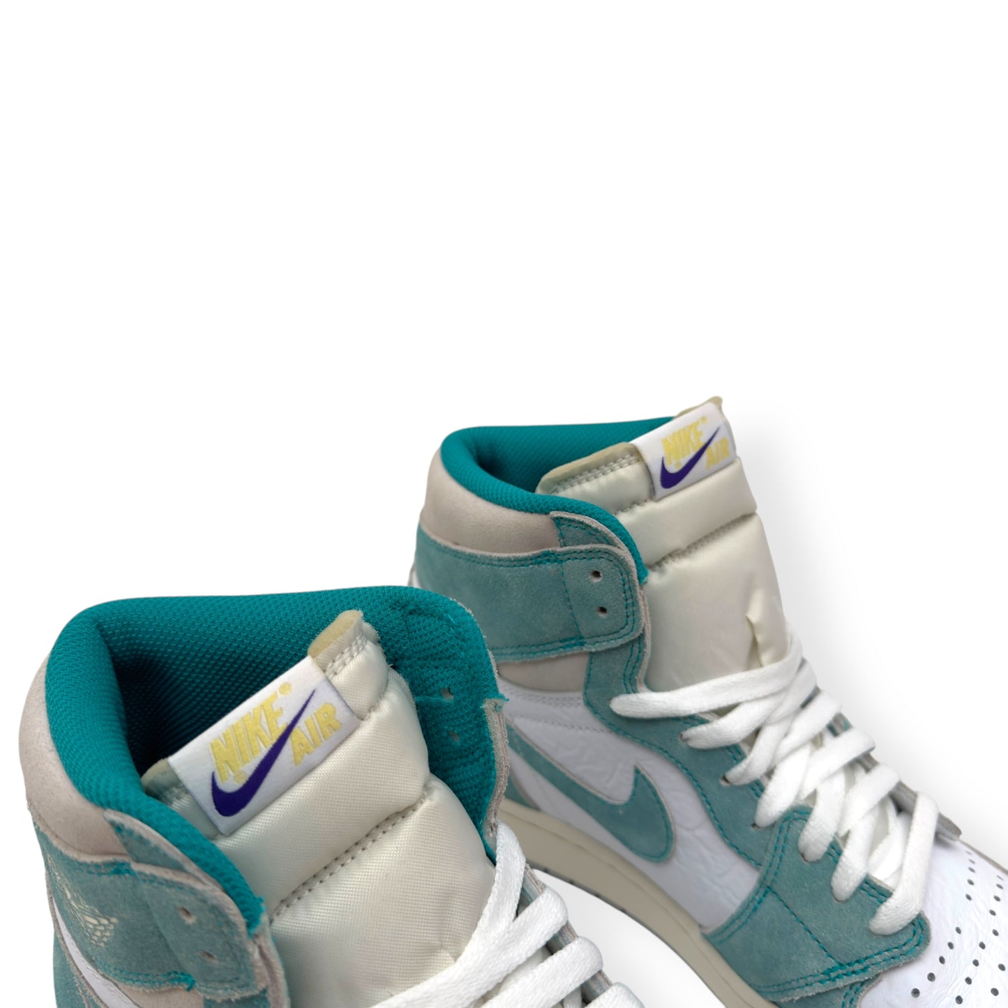 NIKE AIR JORDAN 1 RETRO HIGH OG SNEAKER TURBO GREEN UK9