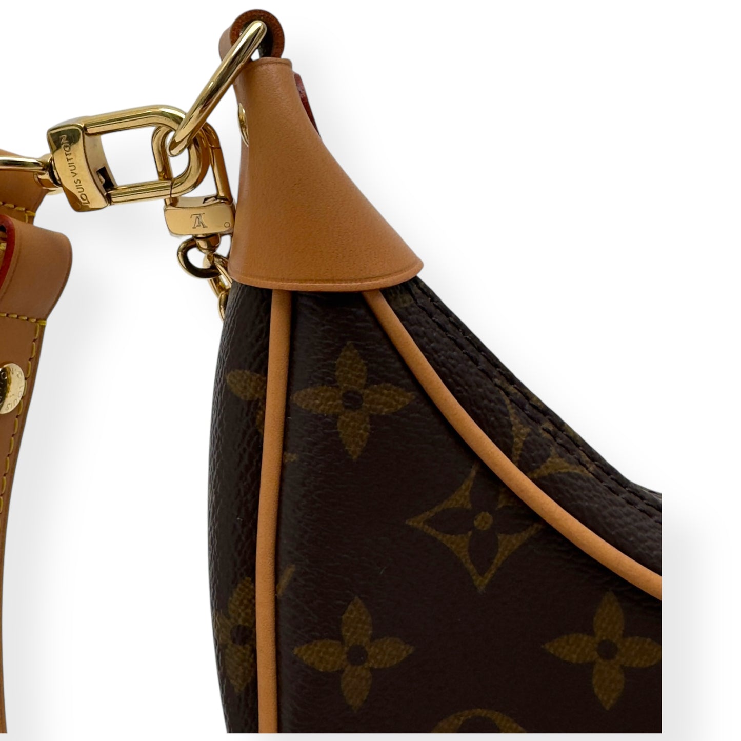 LOUIS VUITTON LOOP BAG MONOGRAM CANVAS BAG BROWN PM - 1/2 PAYMENT