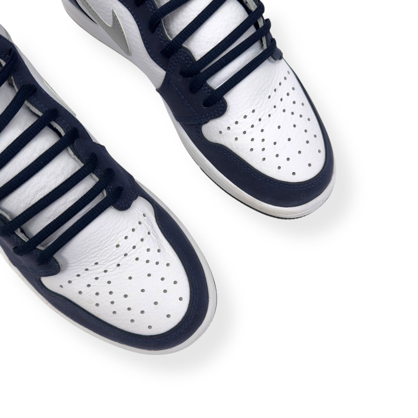 NIKE AIR JORDAN 1 RETRO HIGH TOP SNEAKER MIDNIGHT NAVY UK9