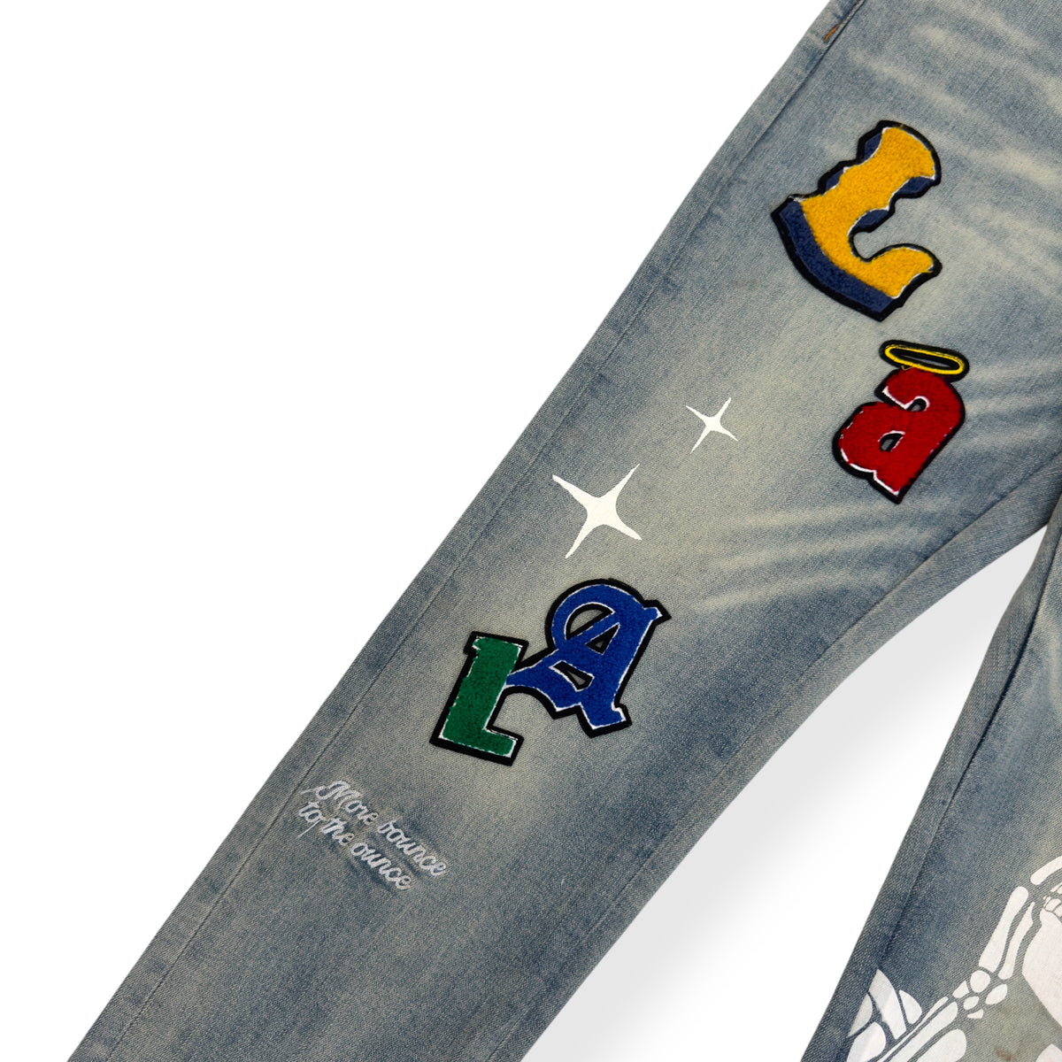 LIFTED ANCHORS BOULEVARD DENIM JEANS BLUE W32”