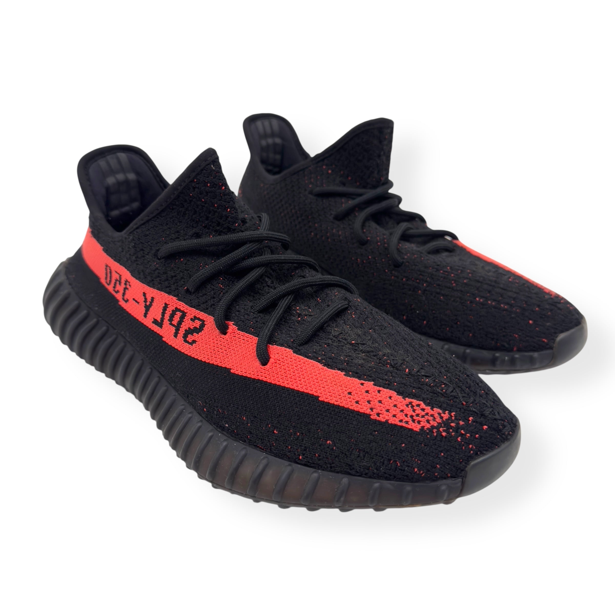 YEEZY BOOST 350 SNEAKER CORE BLACK / RED UK9