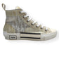 DIOR B23 HIGH TOP SNEAKERS BLACK / WHITE 42 / UK8