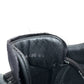 DOLCE & GABBANA PORTOFINO LEATHER SNEAKER BLACK UK9.5