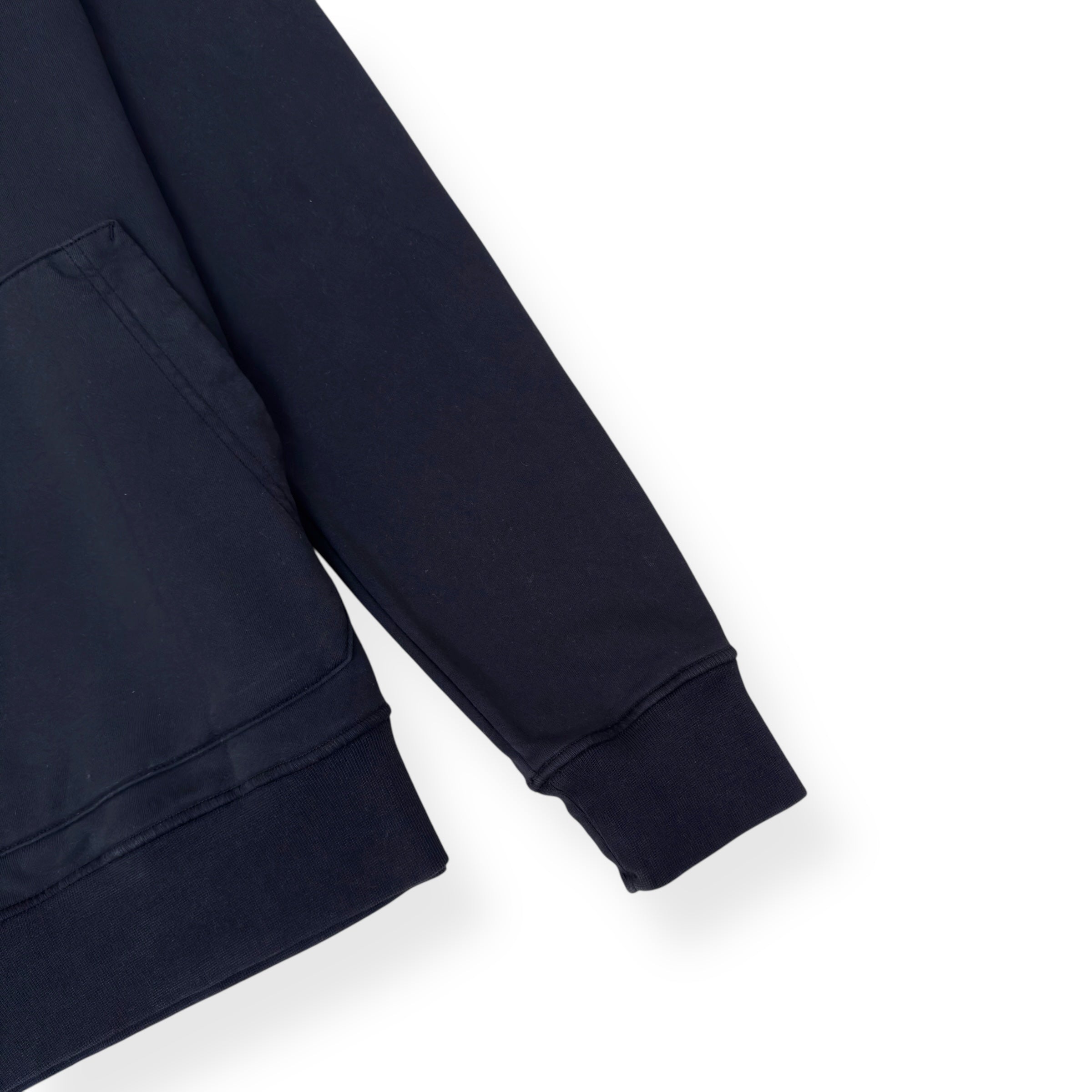 STONE ISLAND HOODIE BLACK L
