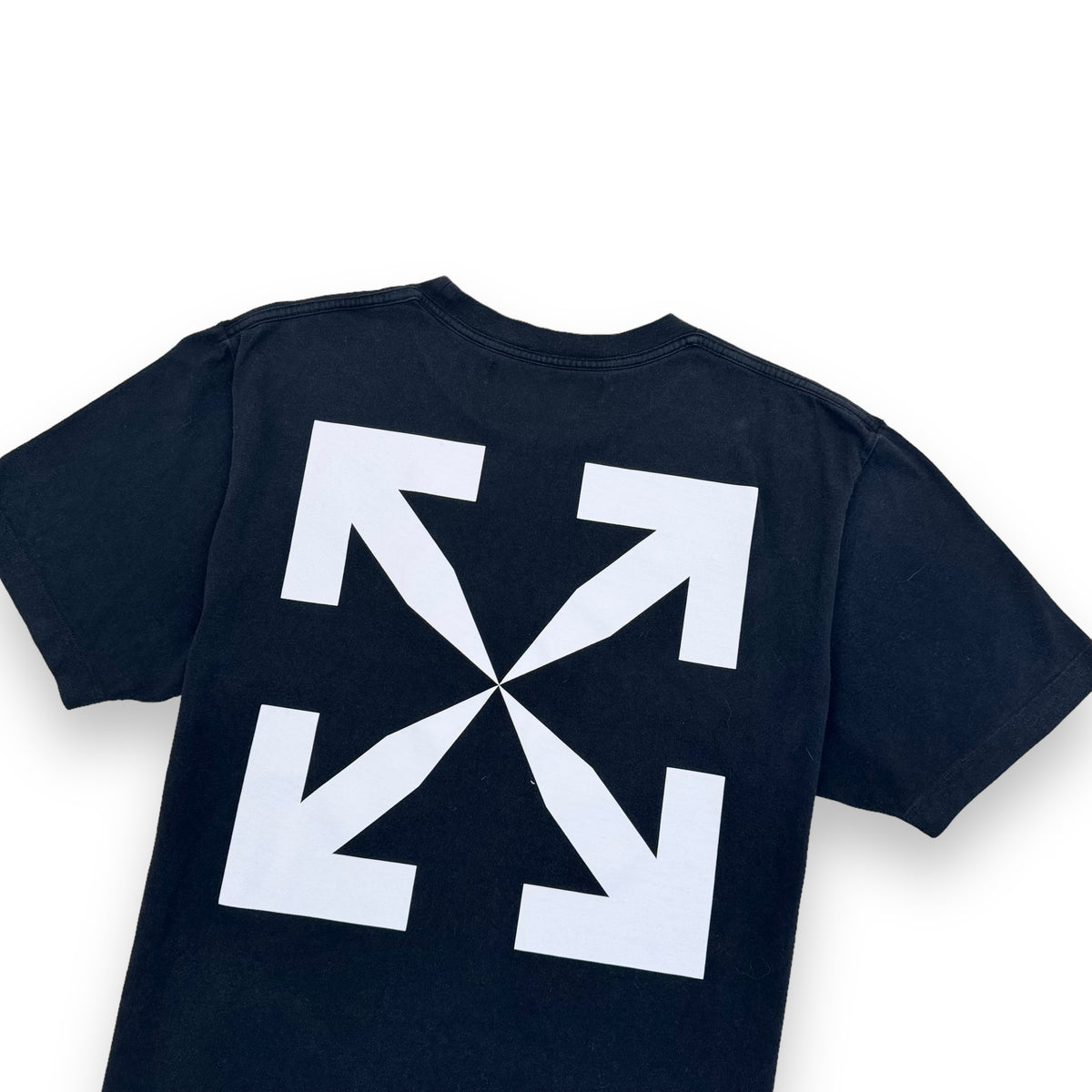 OFF-WHITE T-SHIRT BLACK XL