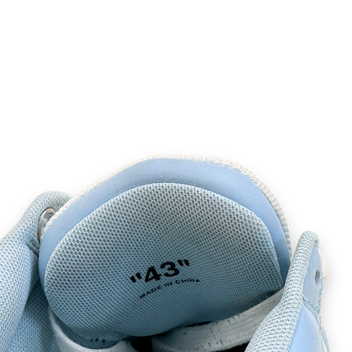 OFF-WHITE OUT OF OFFICE SNEAKER BLUE / WHITE UK9