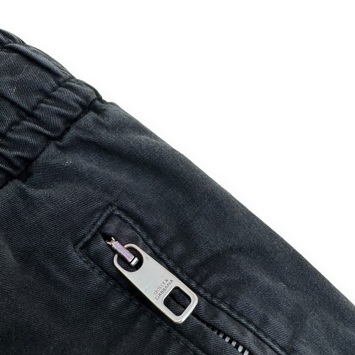 DOLCE & GABBANA TROUSERS BLACK XL