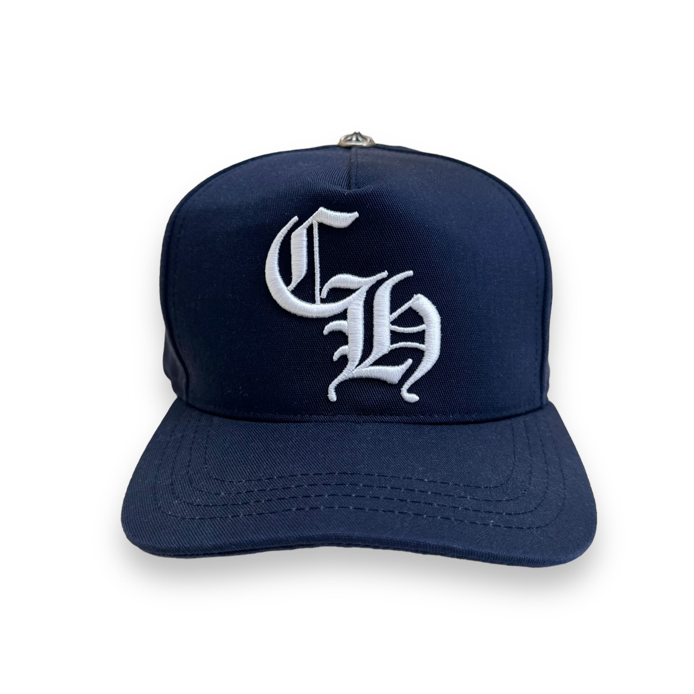 CHROME HEARTS CH CAP NAVY O/S