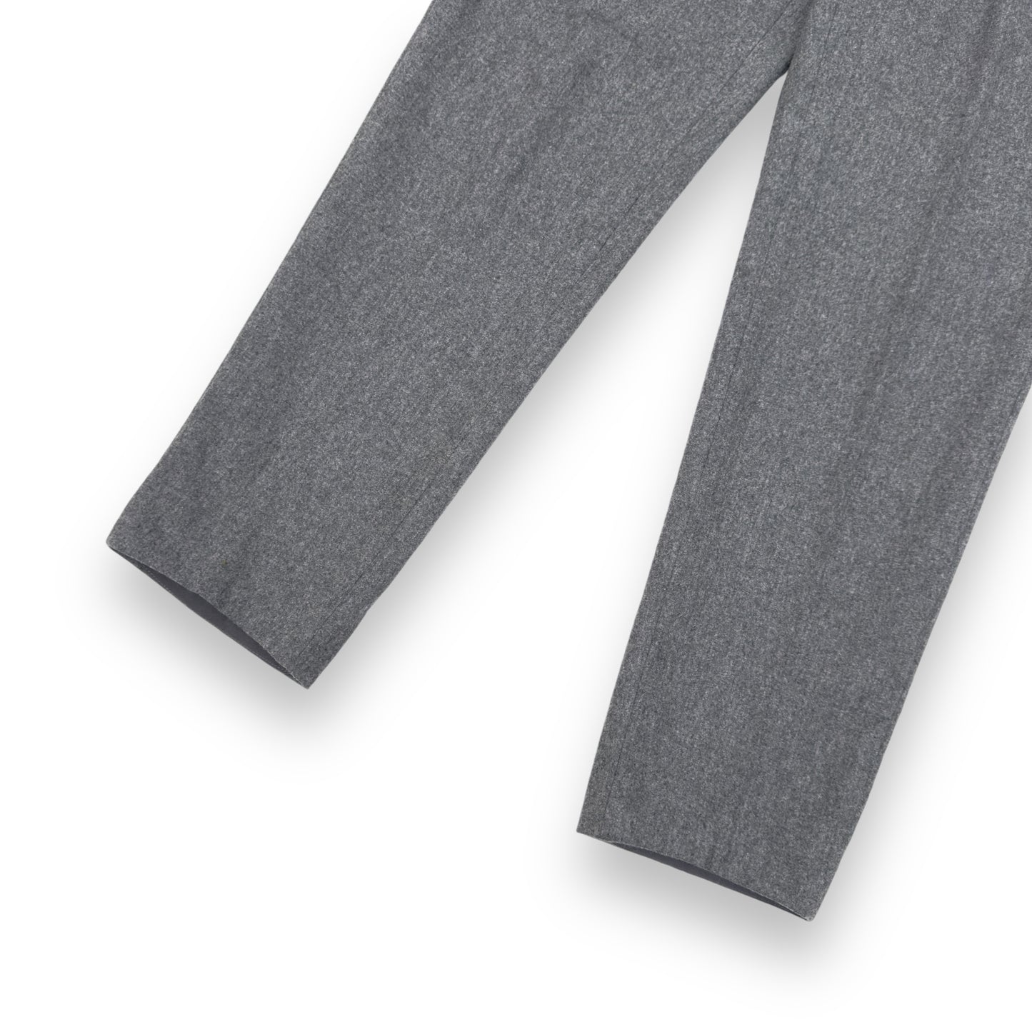 THOM SWEENEY BESPOKE WOOL TROUSERS GREY 32”