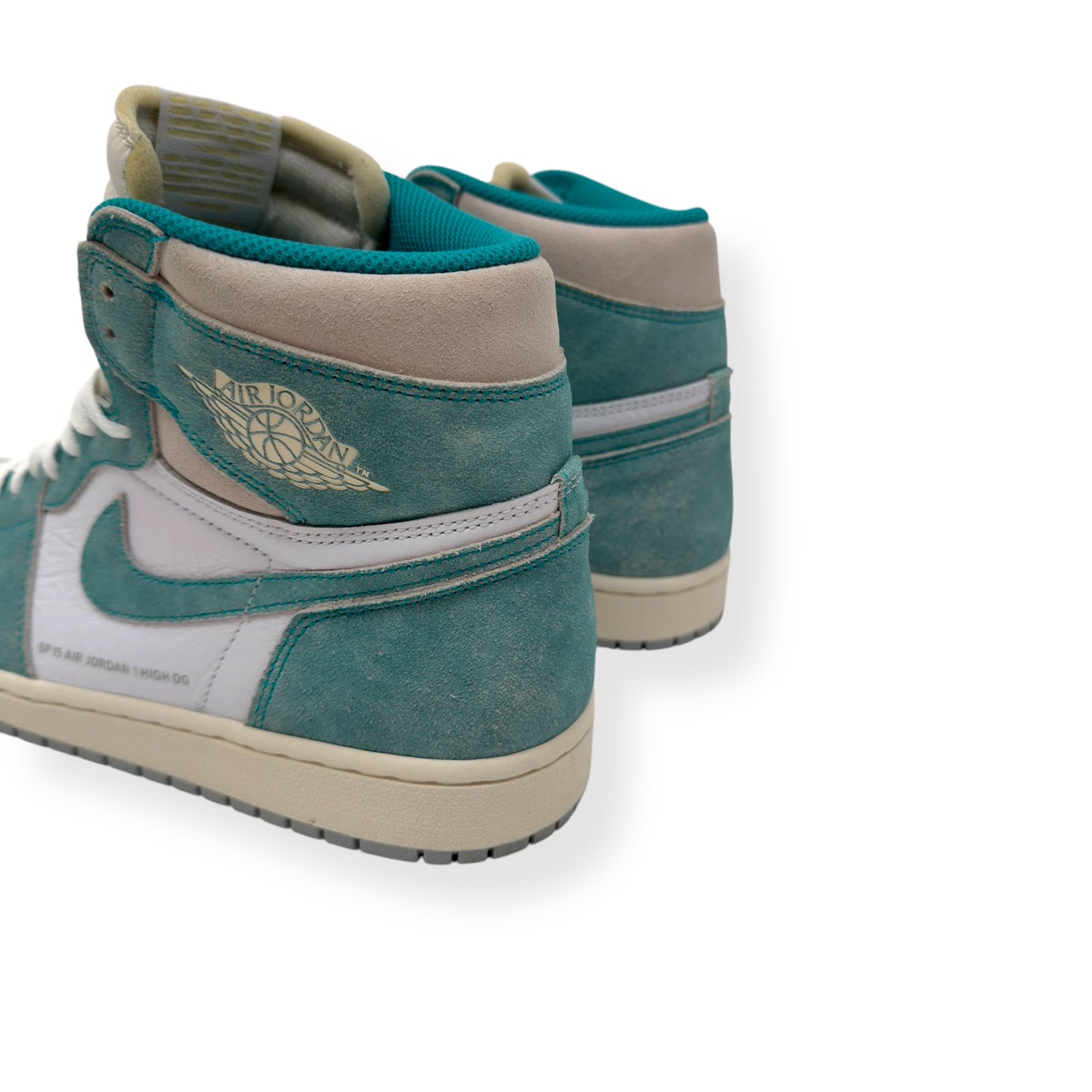 NIKE AIR JORDAN 1 RETRO HIGH OG SNEAKER TURBO GREEN UK9