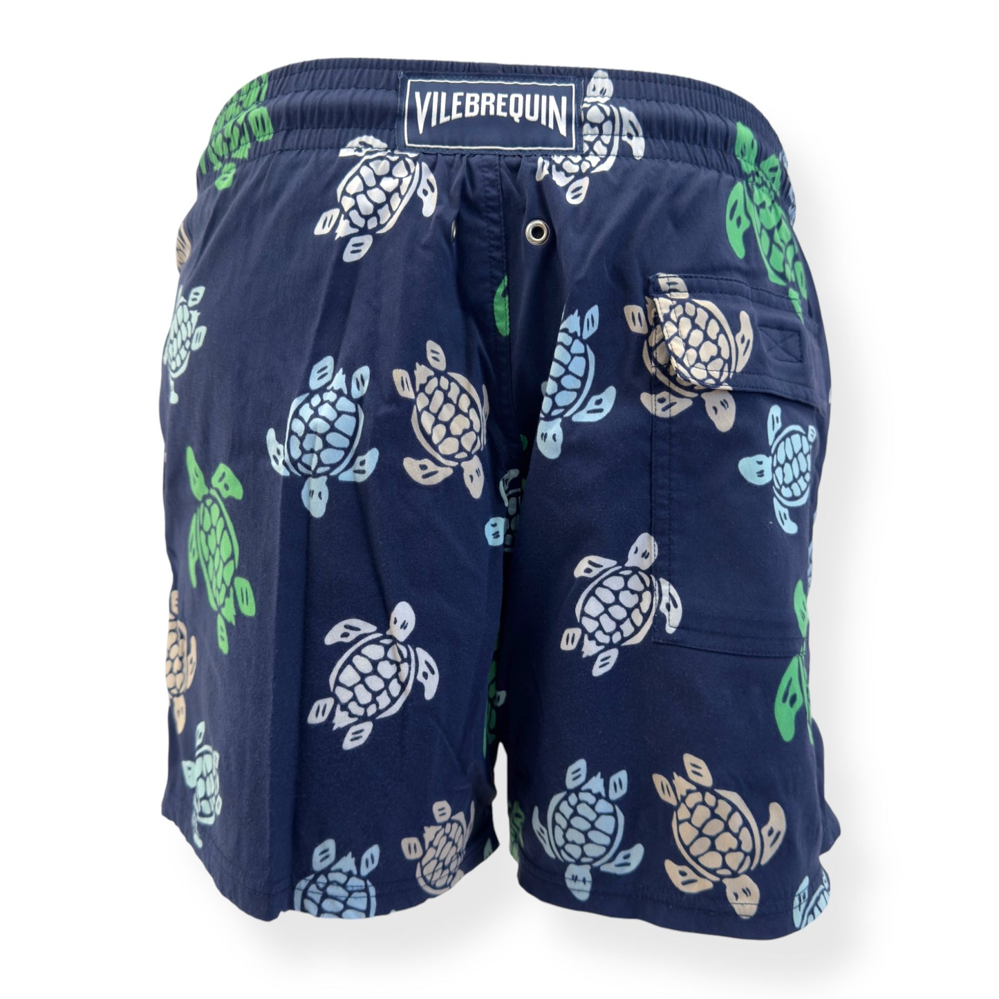 VILEBREQUIN TURTLE SWIM SHORTS NAVY M