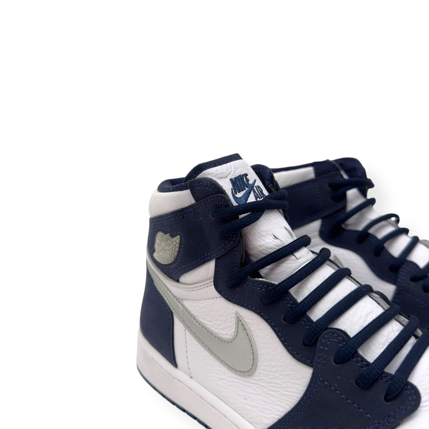 NIKE AIR JORDAN 1 RETRO HIGH TOP SNEAKER MIDNIGHT NAVY UK9