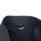 PALM ANGELS SWEAT SHORTS BLACK / WHITE S