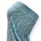 FENDI FF VERTIGO-JACQUARD KNIT MINI DRESS BLUE / WHITE 36 / XS