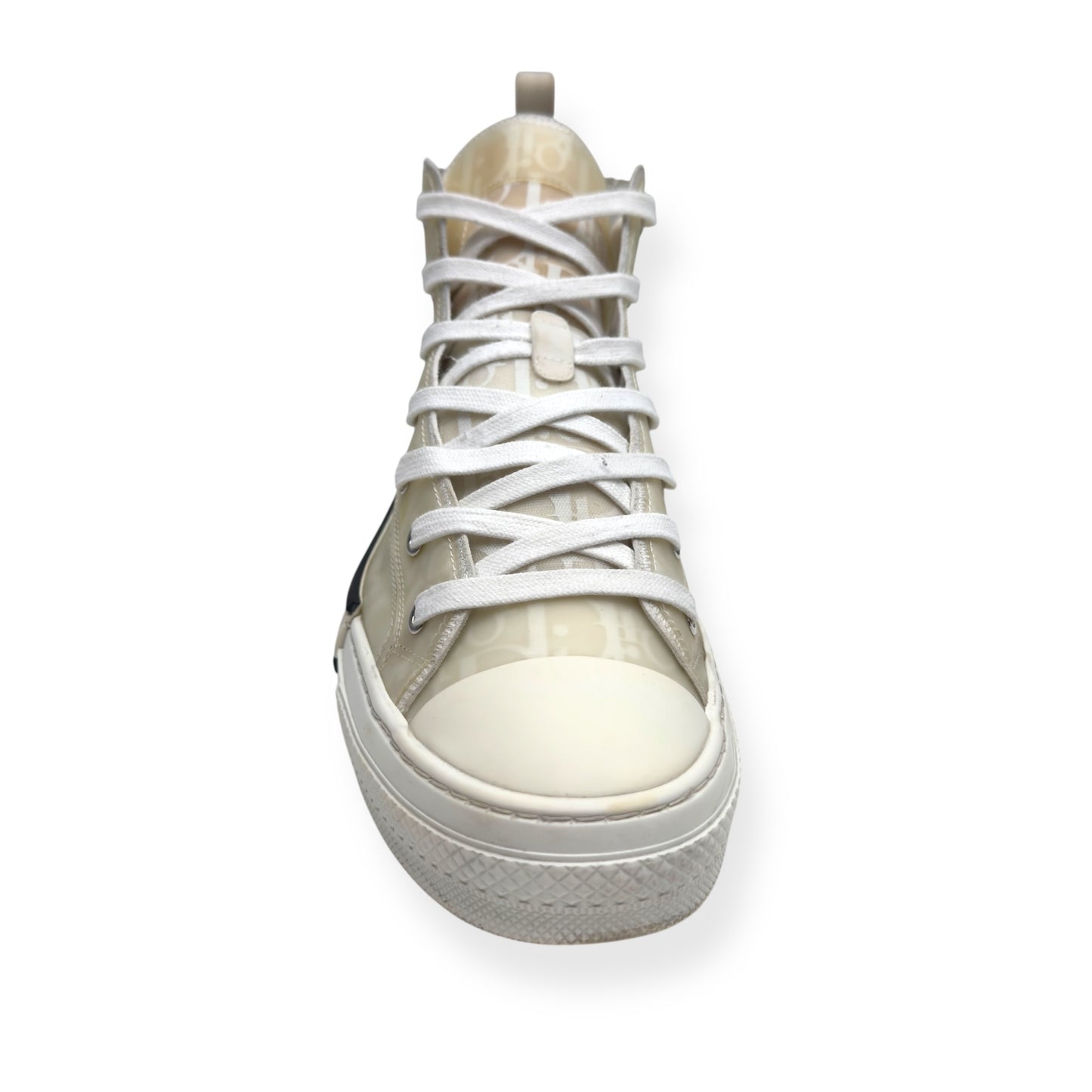 DIOR B23 HIGH TOP SNEAKERS BLACK / WHITE 42 / UK8