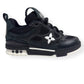 LOUIS VUITTON LV SKATE SNEAKER LUXURY BLACK UK7